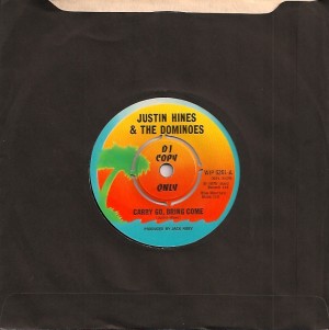 JustinHinesCarryUKA, Justin Hines & The Dominoes, Jack Ruby, Island