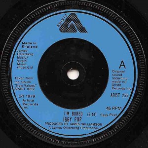 I'm Bored / Iggy Pop